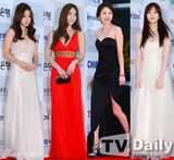 组图：宋慧乔李钟硕李准基等亮相电视颁奖礼