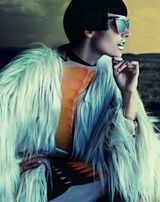 组图：巴西超模安布罗休写真冷艳诠释极致诱惑