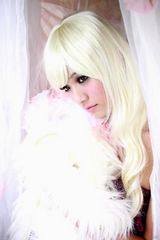 组图：台湾伪娘模特想成女人 写真娇媚如花绽放