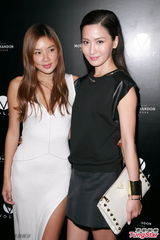 组图：模特前辈乐基儿评嫩模 忙发展珠宝副业