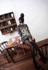 组图：韩国网拍模特Jei写真 造型多变美腿修长