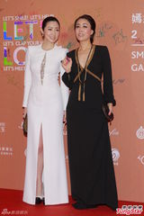 群星闪耀嫣然基金晚宴 王菲旗袍装与李亚鹏恩爱