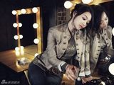 组图：韩国女星申敏儿服饰写真 短款外套帅气