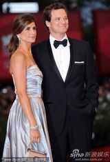 组图：《锅匠》首映 科林费斯加里奥德曼携妻亮相