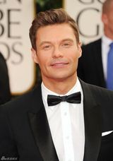 高清组图：瑞恩-西克莱斯特黑西服帅气亮相