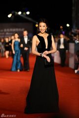 组图：金马红毯群星闪耀 舒淇深V亮胸性感爆棚