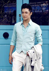 组图：迟帅秋日写真曝光 儒雅随性自然率真