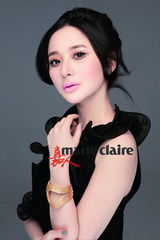 组图：熊乃瑾精致妆容写真凸显另类东方芭比风