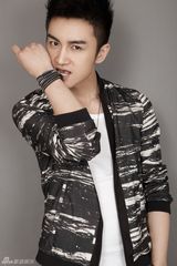 组图：陈晓【演员】英气黑白写真雅痞十足