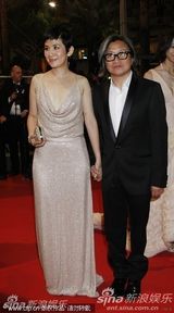 组图：《武侠》戛纳首映 汤唯金城武帅哥美女配