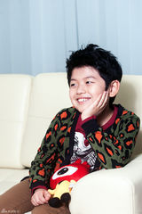 高清组图：对话韩国童星王锡贤：我只是个小孩