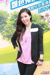 组图：陈茵媺挺陈豪新剧 男友求婚不会公开