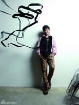 组图：陈思成拍另类写真 尽显日系文艺范儿