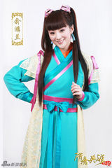 组图：《隋唐英雄3》刘梓娇粉嫩萌妆照首曝光