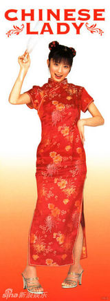 策划：日本女星中国风造型 旗袍团子头贺新春