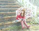 组图：北川景子广告写真曝光 笑容灿烂清新纯美