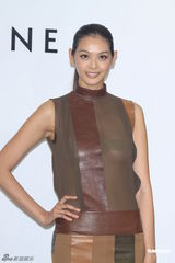 组图：王菲全黑套装亮相台北 十分钟快闪离场