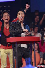 组图：《决战一分钟》陈慧琳草蜢出席