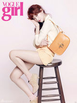 高清组图：韩星吴涟序时尚写真俏皮可爱