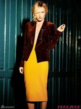 高清组图：金发美女凯特-波茨沃斯优雅杂志写真