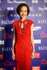 组图：群星亮相BAZAAR明星慈善夜红毯星光熠熠