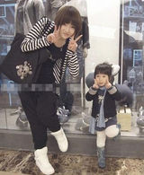 组图：高晓松85后娇妻私房照 与4岁爱女晒温馨