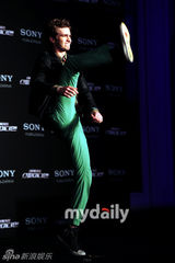 组图：好莱坞影片《超凡蜘蛛侠》访韩新闻发布会