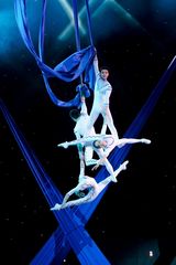 高清组图：双拥晚会 杂技《星空之恋》