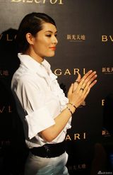 高清图：马艳丽飒爽亮相 展现高雅QUEEN气质