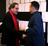 组图：奥利弗斯通探班《一步之遥》盛赞3D效果