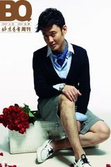 组图：吴秀波拍摄新写真 英伦装扮显雅皮风范