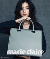 组图：韩星全智贤时尚写真 烟熏妆干练大气