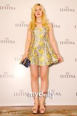 组图：范宁姐妹韩国出席代言活动 与金有贞同台