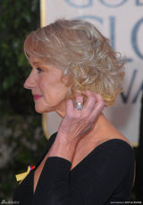 高清组图：海伦-米伦黑色礼服亮相红地毯低调奢华