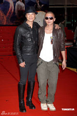 幻灯：《风云2》香港首映 贡米同场未见霆锋表遗憾