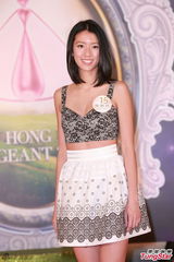 组图：20位候选港姐首晤传媒 佳丽现场展风姿