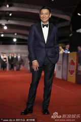 组图：刘德华作为颁奖嘉宾亮相金马奖红毯