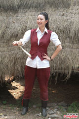 组图：唐一菲澄清怀孕传闻 祝福姚晨爱子