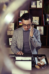 组图：陈龙杂志写真诠释上海摩登绅士