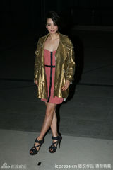 组图：张曼玉等捧场时尚活动 李冰冰性感范冰冰拉风