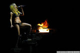 高清组图：Gaga开唱再进化 三点喷火尺度惊人