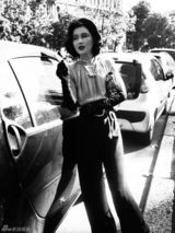 组图：陈燃重演梦露摩登复古风 接拍陈凯歌《搜索》