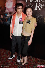 组图：马浚伟张可颐望再合作 张慧仪携养子亮相