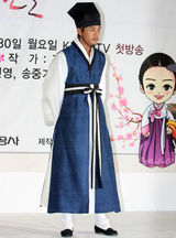 高清图：朴有天等出席《成均馆绯闻》公开拍摄