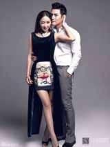 组图：严屹宽杜若溪搭肩耳语尽显甜蜜