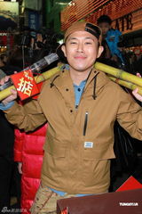 组图：谢天华欧阳靖香港街头谢观众