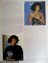 惠特尼葬礼纪念册曝光 生平介绍及珍贵资料照片