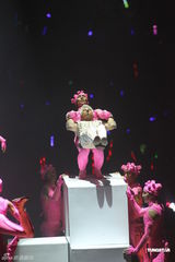 组图：郭富城个唱变型金刚舞台华丽震撼