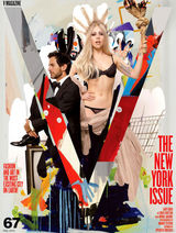 组图：Lady Gaga变身自由女神 登潮流杂志封面