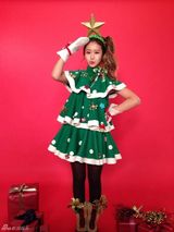 高清组图：韩团Crayon Pop曝新曲造型变身圣诞树
